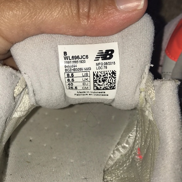 J. Crew New Balance 696 Size 8.5 - Picture 4 of 9